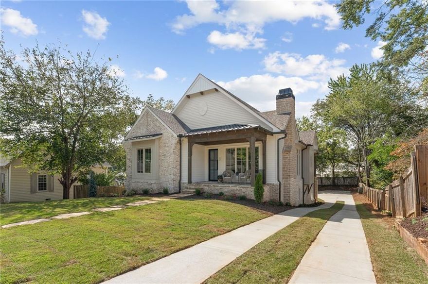 Welcome to this truly magnificent home, custom designed and built by Smith Christopher Homes and Crawford Street Designs! Curated to feel as if it always belonged in the charming area of Campbell Hill and Sessions Streets, the front elevation showcases the simplicity of a European Farmhouse with the charm of a historic bungalow. However, once you step inside, you’ll discover an impressively large floorplan! Over 4,100 square feet and each and every inch was intentionally planned and constructed for the new owners. Keeping in mind that the location is in the same neighborhood with local hotspots, a renowned hospital system and the esteemed Church Street Historic District- the home was made to feel like another beloved ‘hub’ in the community! Perfect for entertaining! And when you’re not playing host, you have your own private sanctuary right in the heart of the city. With as many luxury offerings as this incredible house has to offer, you might never want to leave, except for the fact that the famous Marietta Square is less than a mile away and the opportunities for shopping, dining, careers and more are endless!  Everything about the way this home was designed and built feels as if some of the greatest inspirations from all over the world were brought back home to live in May-retta, the precious “Gem City” of Georgia.