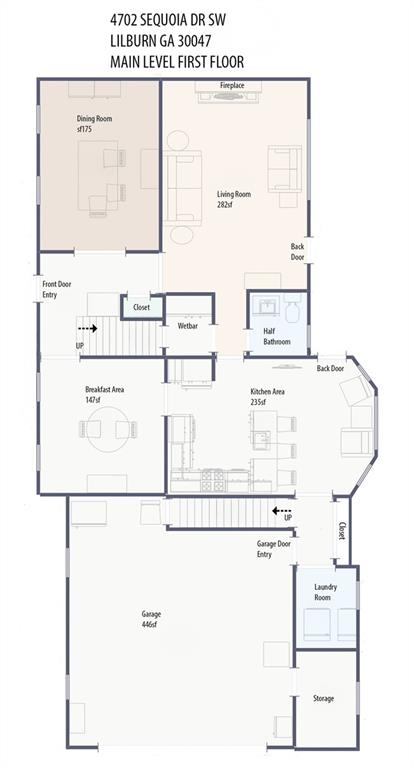 4702 Sequoia Drive, Lilburn, Georgia image 35