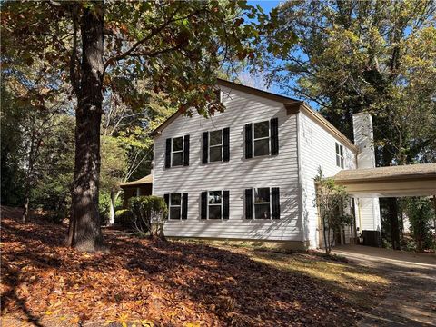 A home in Peachtree Corners