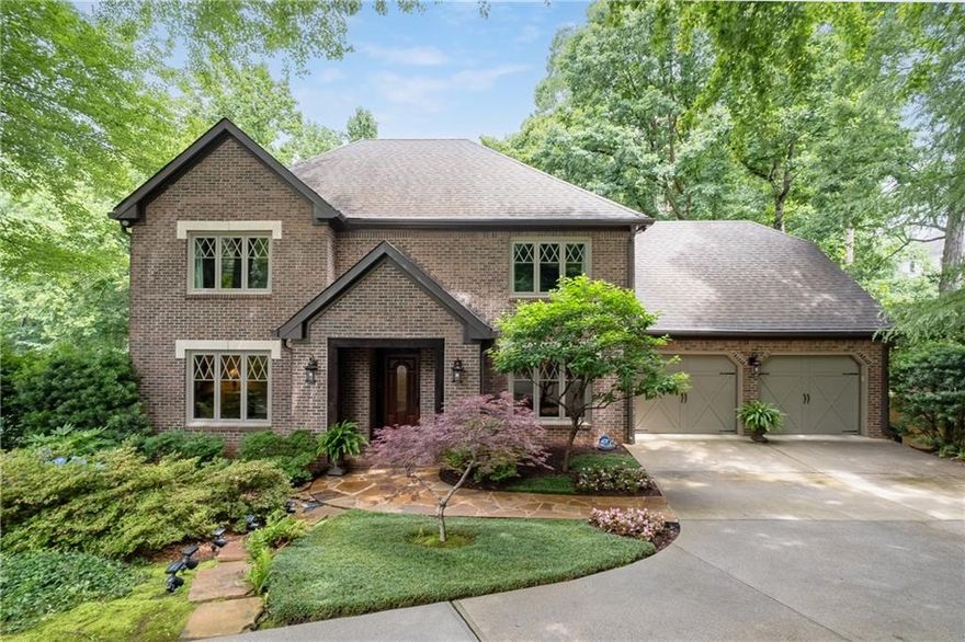 Hampton Lake is one of the most desirable neighborhoods in East Cobb! Opportunity knocks to purchase a renovated, beautiful home and enjoy a great location, A+ schools and fabulous Amenities that this community offers!  This home is in perfect condition.  It is situated on a quiet cul de sac lot.  The professional landscaping was designed by Hastings Landscaping and it is a low maintenance yard.  The bright kitchen has been renovated and has custom white cabinets, 'leathered' granite and upgraded appliances such as Bosch dishwasher, six burner DACOR gas cooktop and Jennair built in refrigerator and Wine Cooler.  All bathrooms have been beautifully renovated. Enjoy the Screened porch that is accessible from French doors that open to the Family room.  The Family room is open to the living room.  The elegant Dining room will accomodate large gatherings.   If you are looking for a true in-law/teen suite this home has it all!  Full kitchenette, 2nd laundry room, full bedroom and bath with a den!  Also, it has a private entrance and it's own covered deck overlooking the picturesque back yard.  The primary suite has a treyed ceiling, walk-in California Closet system and a well designed glamorous bath. This active neighborhood has Book Clubs, several tennis teams, pool party events in the summer.   This EZ living home will be ready for viewing June 12 at noon.