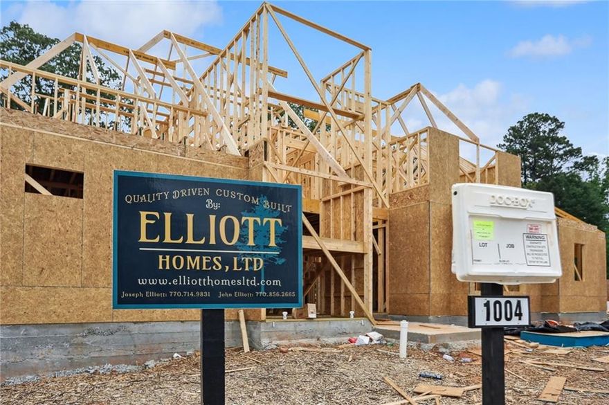 Absolutely phenomenal gated subdivision with 27 lots (only 7 left) by John and Joseph Elliott (Elliott Custom Homes) near the Historic Marietta Square and Kennesaw Mountain National Park. Homes feed into award-winning West Side Elementary School. Gorgeous park in the middle of the neighborhood will feature g a dog park and a gathering place for residents. Come build your dream home or choose from one of our already-designed plans. All homes will be designed by Roger Caldwell at Caldwell-Cline Architects and built by the Elliotts. High end finishes throughout. We have 8 lots left and they are #1,6,7,17,18,19 and 27. The neighborhood will be gated and will feature centralized landscape maintenance (meaning 1 company will do everyone's yard at once). We have several lots that will hold basements or slab/crawl space. Buyers may design a custom home with Caldwell-Cline, or we have had them design 4 house plans that fit on these lots. 
Several buyers have purchased 2 lots and merged them together for a larger lot, and that is a possibility if you'd like to discuss it.  This price is for the lot only.