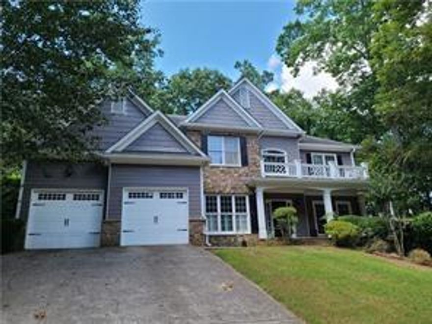 Space for days!! This gorgeous, renovated 6 bedroom 4 bath home has all the rooms you could possibly need, on a private street within sought-after Pennbrooke subdivision! Fabulous newer hardwoods throughout the main and upper levels! Main level includes bedroom and full bath that could also make a perfect office or play-room, as well as open-concept formal living and dining room. Continuing through the 1st floor, you will enter a well-appointed kitchen with custom cabinetry, stainless appliances, and white stone counters, all looking out to the large living room complete with built-in cabinetry around the 2-story stone fireplace. Upstairs features a bright and cheery owner's suite with fully renovated bathroom including frameless shower, double vanity, and walk-in closet. 3 additional well-sized bedrooms round out the 2nd level. Fully finished basement includes multiple flex-spaces, including media room, exercise room, and full bath, and additional rooms. Lawn care and washer/dryer included! All of this in central Alpharetta location, just minutes from 400, Avalon, downtown Alpharetta, etc!