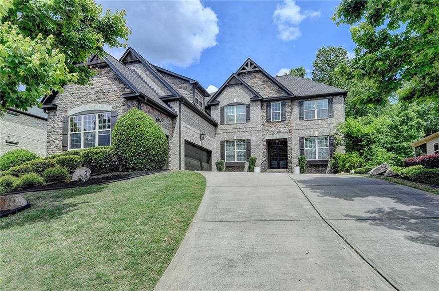 Immaculate home in the heart of Alpharetta!! Mins from GA 400, Avalon, Alpharetta Downtown, Publix, Kroger, Buice Park, restaurants and so much more. 
Alpharetta High School & Webb Bridge Middle!! 
Enter home to a formal living & dining, family room with a wall of windows & fireplace. Breakfast area, a chef's kitchen with an island and stainless steel appliances! A custom mudroom! Home is a perfect combination of modern and yet traditional with high end finishes throughout.  Offering an outdoor space to enjoy a cup of coffee or entertain! A resort like backyard!
Upstairs an over sized master overlooking the woods. A gorgeous loft which can be multi functional for a media room, play area etc. Additional bedroom with an ensuite bath. 2 bedrooms with jack & Jill! A custom laundry room on the upper level. Owner has changed carpet upstairs to new LVP floors!! 
An unfinished basement you can use for storage or game rooms!
3 car garage!!