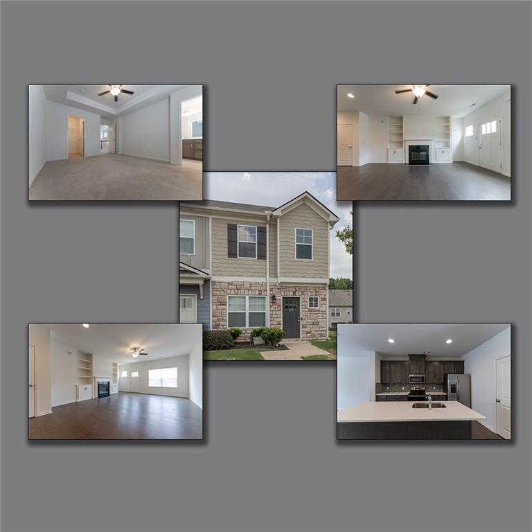 Welcome to this well-maintained, walkable single family/ townhome community, in the sort after Cascade area. The community features swim, and clubhouse. When you turn into this beautiful community and drive over the bridge you will know this is where you want to live. End unit. 1st level features generous, sun filled great room w/ recessed lighting, built in shelving, fireplace (just flick the switch). Kitchen w/ huge peninsula, quartz c-tops, stainless-steel appliances, lots of cabinets and pantry. Guest half bath. Don't miss the covered patio and fenced outdoor space. Upper-level features spacious master bedroom w/ trey ceiling and large closet. Master bath with roomy shower and double vanity with lots of storage space. Ample secondary bedrooms with private bath. So many amenities nearby, the area is bursting with growth, bringing new services and great restaurants.