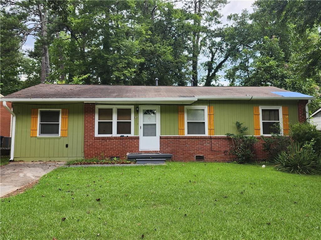 Great fixer upper for investment. Ideal property for a rental or flip. Large fenced backyard. Superb intown location. Schools are within walking distance. Marta bus line, very close to shopping, parks and the highway. The home has more square footage than shown in the tax records because of the enclosed garage.