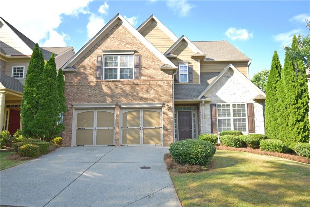 A beautiful 4 beds + 3.5 baths 2-story house in a Premier swim-and-tennis community, assigned to the top-rated South Forsyth School District, is available for rent. Open and bright 1st floor with a gourmet kitchen with granite countertops and stainless steel appliances, dining, living, family, Laundry, and half bath. Spacious Master bedroom with a spacious master bath, two closets, double vanities, separate tub/shower, three additional bedrooms with one shared bath and one private bath upstairs. The hardwood floor on the main throughout, stairs, and hall upstairs. The entire house, including walls, trims, doors, ceiling, and two bookshelves, has been painted with modern colors. The new carpet has just been replaced in all the bedrooms. The fenced backyard is perfect for the family to sit and relax. Conveniently located within minutes to all the top schools.