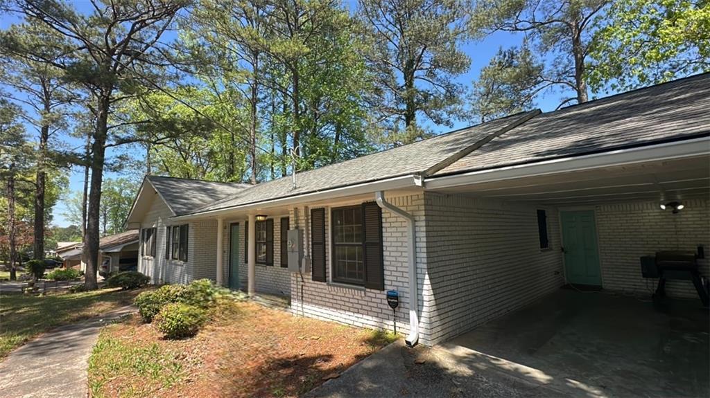 Wonderful remodeled brick ranch with a full basement located right off of 285. Home has remodeled kitchen cabinets and countertops with a tile floors. Main living spaces have hardwood floors and plenty of natural light. There is a great space off of the kitchen which would make a breakfast room nook. All the bedrooms are spacious. The basement is partially finished and would be great for extra bedrooms, living space or a rental. A drainage system has been installed in the basement which will help keep it dry. There is no HOA and the neighborhood is well established. Come check out this home for yourself by scheduling an appointment today.
