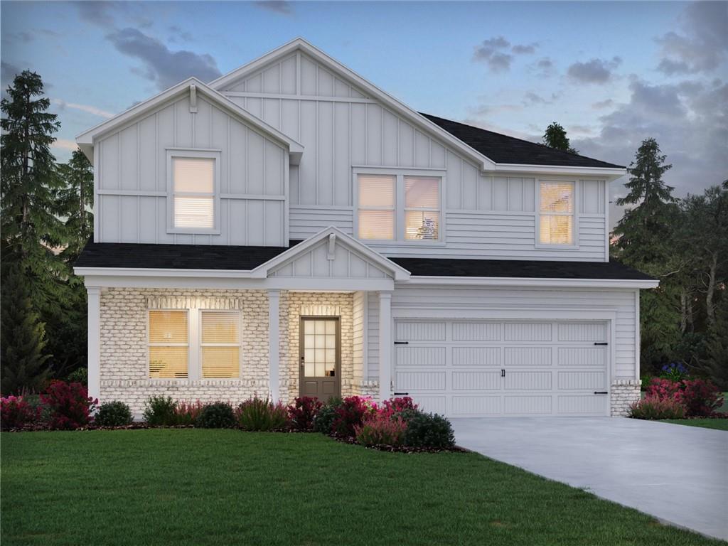Brand new, energy-efficient home available NOW! Sip your coffee from the Chatham’s charming back patio. Inside, versatile flex spaces allow you to customize the main level to fit your needs. The impressive primary suite boasts dual sinks and a large walk-in closet. A limited release of two-story single-family homes, tucked inside the established community of Ivey Township, is now selling in Dallas. Enjoy easy access to highly-rated schools in Paulding County School District. Homeowners will enjoy nearby parks plus convenient access to US Hwy 278 and I-75. Join the interest list today to learn about the benefits of a new home in Ivey Township. Each of our homes is built with innovative, energy-efficient features designed to help you enjoy more savings, better health, real comfort and peace of mind.