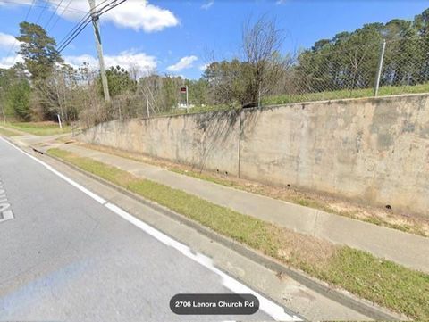 Vacant Land For Sale - 2706 Lenora Church Road<br/> Snellville, GA 30078
