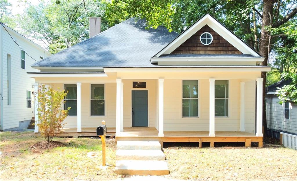 Welcome to this beautifully renovated 3-bedroom, 2.5-bathroom home located just minutes from Mercedes-Benz Stadium and the heart of Atlanta. Upon entering, you are greeted by an arched hallway accented with elegant light fixtures, setting the tone for the thoughtful design throughout the home. The spacious layout features hardwood floors and two versatile living areas that can also function as a dining room, creating flexible options for entertaining and everyday living. The kitchen is the centerpiece of the home with a large island, modern finishes, and a built-in wine refrigerator, making it the perfect place to gather with family and friends.
The primary suite offers a private retreat with a spa-like bathroom complete with a soaking tub and rain shower head. Outside, a large back deck provides ample space for entertaining or relaxing in a private setting. With its proximity to public transportation, major highways, and Atlanta’s most popular attractions, this home is as convenient as it is stylish. Whether you are looking for a primary residence or a property with strong short-term rental potential, this blank canvas offers endless possibilities for personalization and investment.