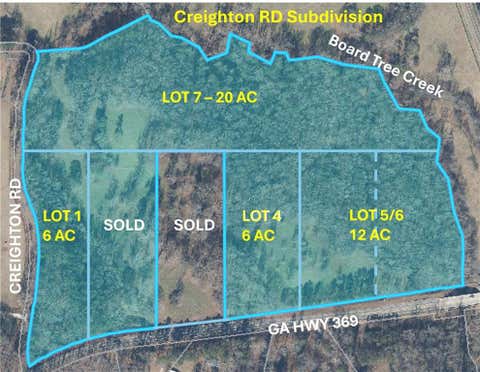 Vacant Land For Sale - Ga Highway 369<br/> Ball Ground, GA 30107