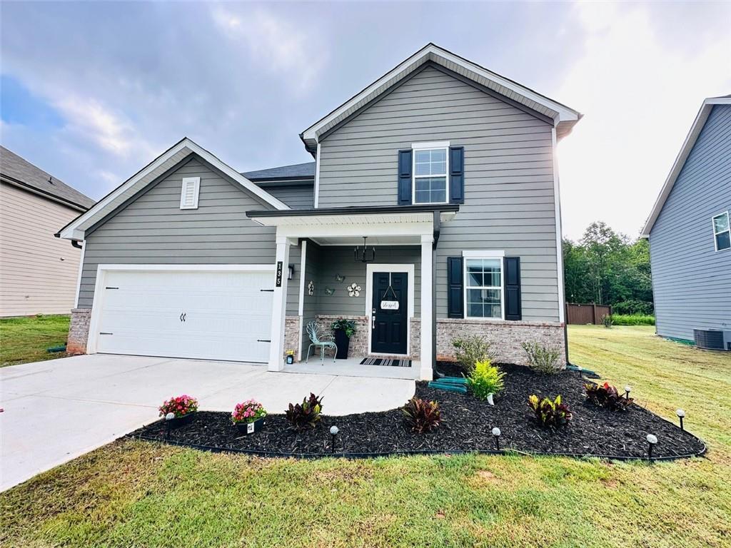 ** Freshly renovated inside and out – Tons of upgrades! ** Better than new, 4 Bedrooms and 2.5 Baths Single family Residence in Booming Dawsonville. SELLER INCENTIVE: $8,500 ANY WAY YOU WANT, FOR closing cost and/or mortgage point’s buy-down for the contract to be closed by 07/31/2025. Expanded backyard oasis with double sized patio and new landscaping. Modern light fixtures throughout the house. Amazing location. Just a few minutes from 400, prime shopping and dining area. High Ranked Dawson county school district. Community has large pool and cabana ready for Summer Fun. Open concept featuring large kitchen island overlooking family room with floor to ceiling fireplace. Chef Kitchen includes white cabinets, stainless steel appliances, granite countertops, large island, full tile backsplash and upgraded kitchen faucet. The main level, all bathrooms, and laundry include luxury vinyl plank flooring. Large primary suite includes walk in closet and private bathroom with large walk-in shower and linen closet. Oversized laundry room on the second floor with convenient access to bedrooms. Study on the main with newly custom build accent wall and bookshelves added to fireplace. Second floor has another 3 spacious bedrooms and the oversized primary suite. Run and make it your next home.