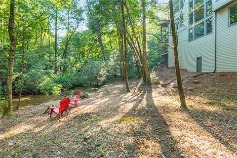 A home in Ellijay