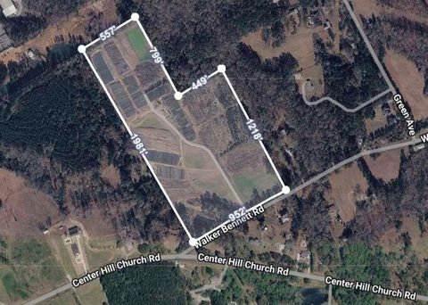 Vacant Land For Sale - 6039 Walker Bennett Road<br/> Walton County, Loganville, GA 30052
