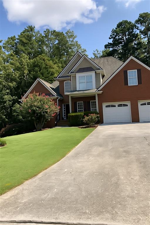 You'll love this 6 bedroom 3.5 bath home nestled in a quiet culdesac. It is situated on a picturesque lot with a beautifully landscaped backyard hosting deer, hummingbirds and other wildlife that you can watch from your very own hot tub. This backyard is perfect for entertaining. Head inside and you will find hardwood flooring and fresh paint throughout the main level. Walking into the two story living area the first thing you notice is a grand staircase and an abundance of natural light with open concept living leading into the kitchen which is updated with granite countertops, breakfast area and bar seating. Dont forget the primary bedroom on the main level with recently updated ensuite bath bosting a spa like atmosphere with a soaker tub for relaxing and double vanities. Upstairs you will find three other large bedrooms and bath with hardwoods throughout the main traffic area. The unique basement is finished in an urban industrial feel featuring mixtures of metal, wood, and reclaimed materials for a rugged, factory-inspired look. There are two additional bedrooms and bath for family or guest with a spacious family room that is perfect for a pool table, TV and seating. There is even space perfect for a home gym and storage galore. Additional details include an upgraded 5 ton HVAC system with separate heating and air for the basement and a brand new roof. This home is a must see!