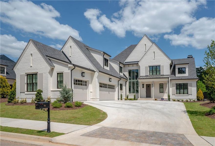Another Exquisite Home by Santoro Custom Homes.  Stunning open floorplan and gorgeous appointments throughout.  The main level features a fabulous Kitchen with large island, walk-in service pantry, custom cabinetry and high-end appliances, and is open to a large dining area.  Vaulted Great Room with fireplace has wall of windows overlooking golf course and another wall of windows overlooking the pool.  Glass wine cabinet.  Private Office/Study/Flex Room.  Wonderful outdoor fireside entertaining area is covered and opens to pool and hot tub.  Spacious main level Owners Suite overlooks private backyard and luxurious Owners Bathroom boasts double vanities, spa shower, and his and hers water closets.  Very large owners closet can be customized and will have a large island.  Owners closet also can access the large main level Laundry Room and mud room area.  Upper level is beautifully finished with three spacious bedroom suites - each with a walk-in closet and private bathroom.  Flex Room/Game Room/Office is also located on the upper level.  Finished terrace level is amazing and features a Family Room/Media Room, Billiards Room, fabulous bar space, exercise room that overlooks backyard, another bedroom with walk-in closet and private bathroom, powder room and plenty of storage space.  Wonderful yard backs to golf course.  Gated neighborhood with unparalleled amenities including indoor & outdoor pool, indoor & outdoor tennis courts, two Clubhouses, fitness center, restaurants, sidewalks throughout, and an 18-hole Tom Watson designed golf course.  This is a to-be-built house and photos are representative of builders finished product.  Lot 526
