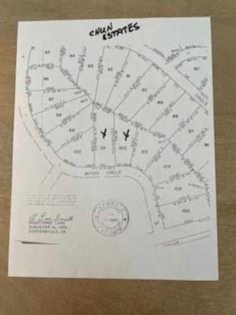 Vacant Land For Sale - 145 Mctier Circle<br/> Bartow County, Cartersville, GA 30120