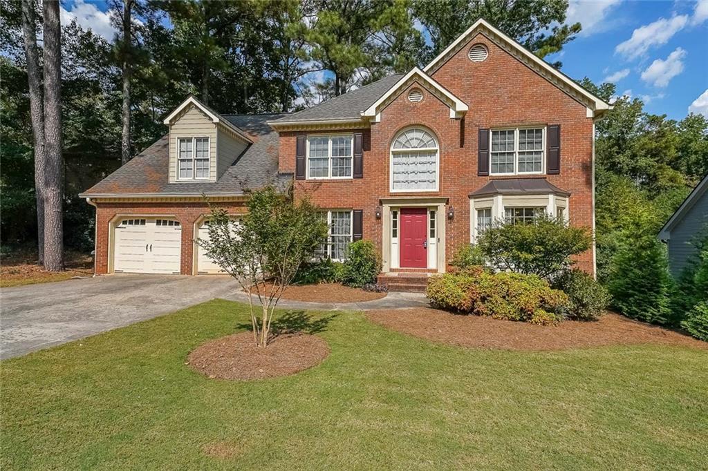 WOW! Looking for a home in Brookstone Country Club in the $400,000's? This one is for you! 5 Bedrooms, 2 1/2 baths, formal living and dining rooms, kitchen with large eat in space opens to den! Full basement with one small room finished. Walk out basement to fenced in backyard. 2 HVAC's - upper level was installed in 2024 and the main level approximately 2014! The water heater is approximately 10 years old, the roof was put on in 2018. This home needs updating, but has fantastic bones! Located in Ford Elementry School of Excellence, Durham Middle and Harrison High School Districts! Brookstone II offers a Club House with a pool and tennis courts! Brookstone is a Country Club Community and is minutes from Brookstone II. Call Brookstone Country Club for Club memberships!