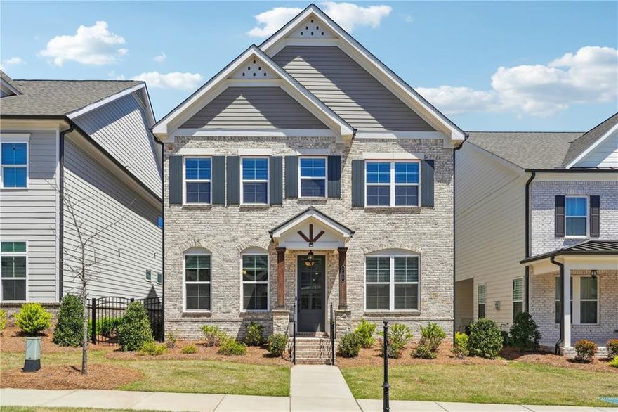 Don’t miss this immaculate home in Central Park at Deerfield—one of Alpharetta’s most sought-after gated communities! Meticulously upgraded with luxury finishes, this 5-bedroom, 4.5-bath residence offers unparalleled elegance, space, and convenience.
Step into a home where thoughtful design meets premium craftsmanship, creating a space that’s both stylish and functional. Every detail has been carefully curated to elevate your living experience. No Carpet in sight—just seamless, high-end hardwood flooring that flows effortlessly from room to room, adding warmth and sophistication to every step. Built-ins flank the fireplace, offering both elegance and practicality, while the Butler’s Pantry provides extra space for effortless entertaining. The heart of the home shines with sleek Quartz Countertops, Under-Cabinet Lighting for ambiance and functionality, and a Massive Island complete with Bar Seating—perfect for gatherings and everyday meals alike. The versatile Fifth Bedroom on the main has been transformed into a full Guest Suite, complete with a closet and attached bath, offering comfort and privacy for visitors. Recessed Lighting illuminates key spaces—the Living Room, Casual Dining Area, Owner’s Suite, and retreat—creating a bright, inviting atmosphere day and night. Enjoy peace of mind with included blinds and roller shades, plus a Fully Fenced Backyard—your own personal oasis for relaxation and outdoor enjoyment. Unwind in the upgraded Primary Bath, featuring a sleek Standing Shower for modern convenience and a touch of Everyday Luxury.
This home isn’t just upgraded- it’s elevated.
Nestled in one of Alpharetta’s most desirable communities, this home offers the perfect blend of convenience and tranquility. Just minutes from the vibrant energy of Downtown Alpharetta, the upscale shopping and dining of Avalon and Halcyon, and everyday essentials like Trader Joe’s, you’ll enjoy the best of North Atlanta living at your doorstep. Top-rated Forsyth County Schools add to the appeal, making this an ideal setting for families. Step outside to discover a Community Park with Scenic Trails, a Clubhouse, Pool, Tennis Courts, and a Playground- perfect for active lifestyles and weekend relaxation alike.
Whether you're drawn to the thriving local scene or the serene, amenity-rich neighborhood, this is more than just a home-it’s a lifestyle. 
This home truly has it all—schedule your showing today before it’s gone!