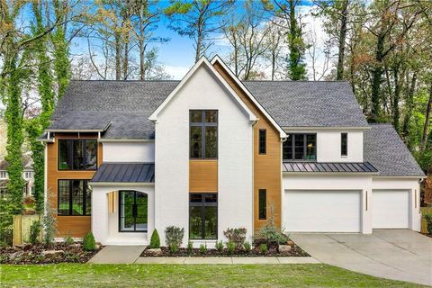 A home in Sandy Springs