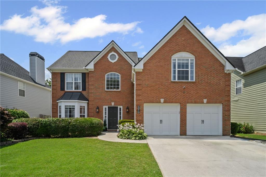 Nestled in a coveted school district, this meticulously updated home offers a perfect blend of elegance and comfort. Step inside to discover a bright and airy interior illuminated by high ceilings and abundant natural light. The formal living and dining rooms provide an ideal setting for entertaining, while the family room, adorned with vaulted ceilings and a cozy fireplace, overlooks the serene backyard oasis. Prepare culinary delights in the crisp, white kitchen featuring a stainless farmhouse sink, an island with a breakfast bar, and a charming breakfast nook where mornings begin with joy. The spacious primary bedroom beckons with room for a sitting area, complemented by an updated en-suite bathroom boasting a designer vanity, soaking tub, and a luxurious step-in shower. Each secondary bedroom exceeds expectations, offering ample space and comfort. A convenient walk-in laundry room enhances practicality with additional storage options. Outside, the fenced-in, level backyard provides a canvas for personalization, complete with a patio for alfresco dining and endless possibilities for creating your own outdoor sanctuary. Don't miss the opportunity to call this updated gem your home, where modern amenities meet timeless charm in a setting designed for both relaxation and celebration.
