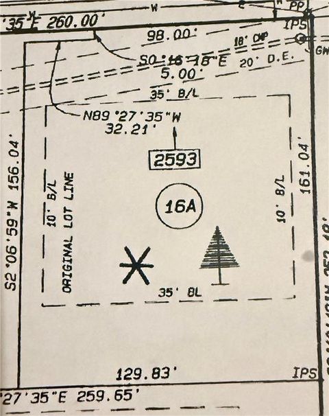 Vacant Land For Sale - 2593 Warwick Drive<br/> Marietta, GA 30062