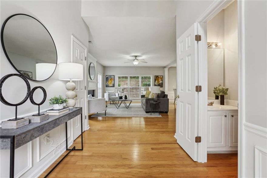 Welcome to 715 Alstonefield Drive—where timeless charm meets modern comfort in one of Alpharetta’s most sought-after communities! This beautifully updated 3-bedroom, 2.5-bath home is nestled in the vibrant Fairmont Swim & Tennis neighborhood, surrounded by top-rated schools and unmatched convenience.

Step inside to a light-filled, open-concept layout designed for both everyday living and elegant entertaining. Rich OAK HARDWOOD FLOORS flow throughout the main level, complementing the soft, neutral paint and elevated finishes. The updated kitchen features GRANITE COUNTERTOPS, a subway tile backsplash, stainless steel appliances, and a cozy breakfast nook filled with Natural Light.

The spacious family room—anchored by a gas fireplace and expansive windows—effortlessly connects to the formal dining room, offering a perfect blend of warmth and sophistication. Upstairs, the oversized primary suite boasts a SPA-INSPIRED BATHROOM with DOUBLE VANITIES, QUARTZ COUNTERTOPS, a soaking tub, separate shower, and a generous walk-in closet. Two additional bedrooms and a fully renovated guest bathroom complete the upper level.

Enjoy Georgia's best seasons in your FLAT, LANDSCAPED BACKYARD—perfect for firepit nights, weekend barbecues, or morning coffee on the patio. Additional upgrades include: NEWER ROOF, HVAC, garage motors, a full home Water Filtration System, Newer Appliances and fresh interior paint throughout.

Walk to grocery stores like Kroger, Walmart, Costco, and Target; stroll to Cogburn Park or neighborhood restaurants. You're just 7 minutes from Downtown Alpharetta, Avalon, and GA-400—all while enjoying peace of mind with fire and police stations less than a mile away.

This home has been lovingly maintained and thoughtfully enhanced—it’s ready for its next chapter. Schedule your showing today!