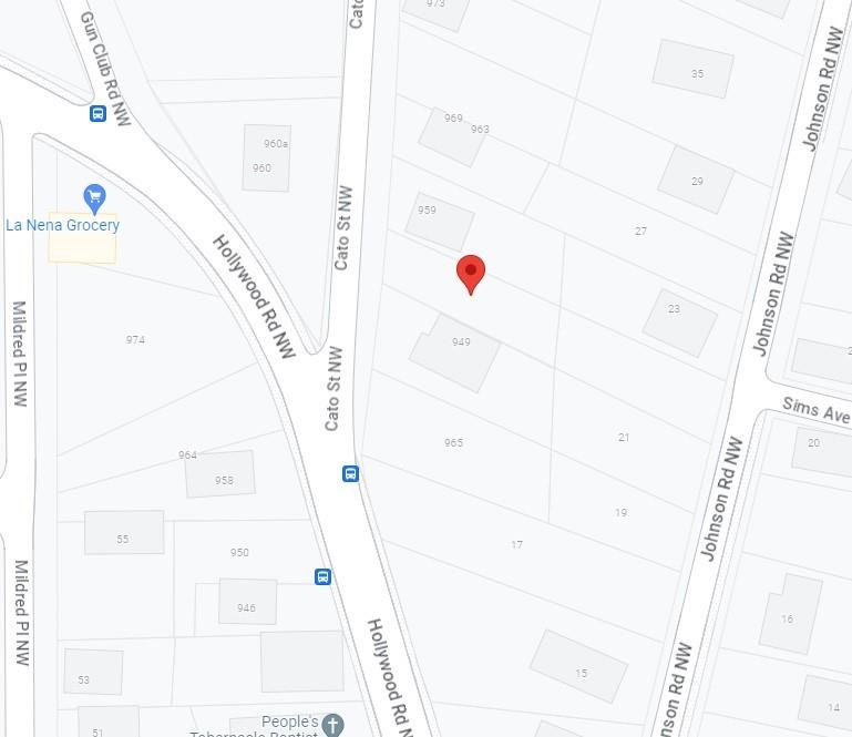 Investors wanted to develop this vacant lot in the HOT Grove Park Community...................the lot is to the right of 959 Cato St. NW
Close with Sherman & Phalen, LLC