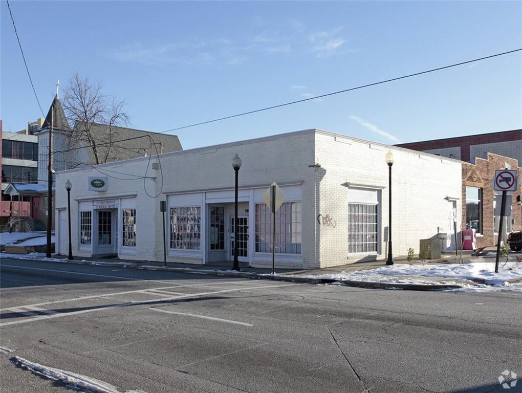 Located in the heart of Downtown East Point, this commercial property with 2 retail units at 2796 and 2800 sits on the corner of White Way and E Point St. Frontage on both streets (40 and 86, respectively) and in front of Thumb's Up Diner, across from the new City Hall, and around the corner from a number of popular local restaurants and bars. Street parking and downtown parking lots and spaces available. This property is currently leased (month-to-month) to two long term tenants. Appointment to view required, please do not disturb tenants.