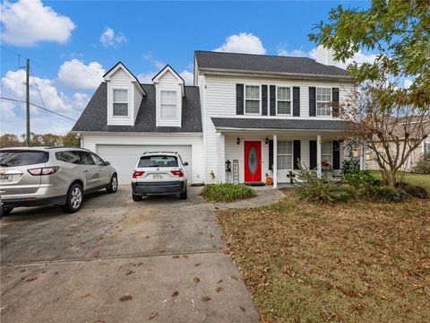 A home in Dawsonville