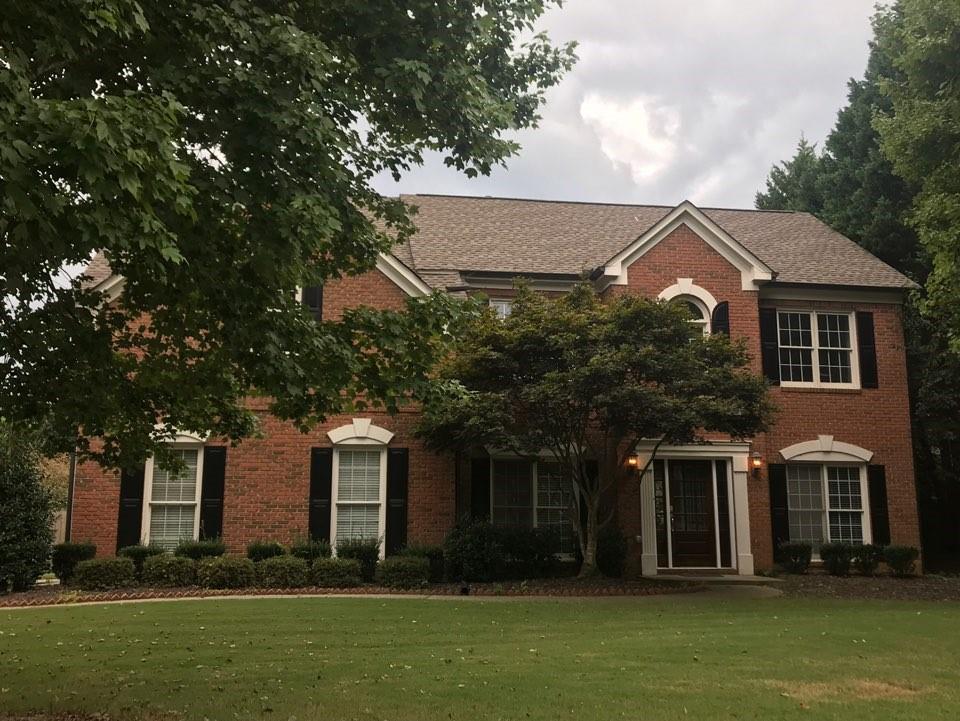COME AND CHECK OUT THIS BEAUTIFUL TWO STORY HOME IN THE SOUGHT AFTER LAMBERT HIGH SCHOOL DISTRICT IN THE MONGROVE COMMUNITY! FAMILY ROOM FEATURES STONE FIREPLACE AND BUILT-IN BOOKCASE. KITCHEN FEATURES STAINLESS STEEL APPLIANCES AND GRANITE COUNTERTOP. SPACIOUS MASTER BEDROOM AND BATH. COVERED PATIO AND SPACIOUS BACKYARD FOR KIDS AND ENTERTAINING. COMMUNITY FEATURES PLAYGROUND, POOL, AND TENNIS COURTS. EXCELLENT LOCATION! CLOSE PROXIMITY TO GA 400, SHOPPING, RESTAURANTS, PARKS, RECREATION AND MORE!