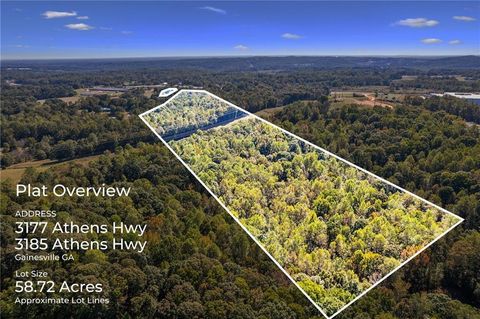 Vacant Land For Sale - 3185 Athens Highway<br/> Gainesville, GA 30507