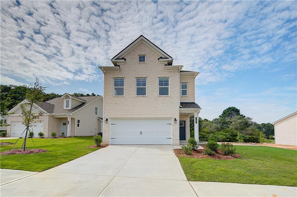Welcome to the Kelsey on Homesite 226 at Abbotts Crossing — a premier DRB Homes community in the highly desirable city of Conyers. This thoughtfully designed single-family home offers a blend of comfort, functionality, and style in a convenient and connected location.
The Kelsey floor plan on a slab features 3 bedrooms, 2.5 bathrooms, and a spacious open-concept main level ideal for both everyday living and entertaining. The chef-inspired kitchen includes a large island, quartz countertops, and modern cabinetry, seamlessly connecting to the breakfast area and inviting family room. A powder room and welcoming entryway complete the first floor.
Upstairs, retreat to the owner’s suite, complete with a large walk-in closet and a private bathroom featuring a double vanity and tiled shower. Two additional bedrooms, a shared full bathroom, and a convenient upstairs laundry room round out the second level, offering both comfort and practicality.
Abbotts Crossing offers a prime location just minutes from I-20, downtown Conyers, Covington, and the shops at Stonecrest—putting everything you need right at your fingertips.
For more information about the Kelsey, current incentives, and available homes, please contact the onsite agent today!
Please note: If the buyer is represented by a broker/agent, DRB REQUIRES the buyer’s broker/agent to be present during the initial meeting with DRB’s sales personnel to ensure proper representation. If buyer’s broker/agent is not present at initial meeting DRB Group Georgia reserves the right to reduce or remove broker/agent compensation.