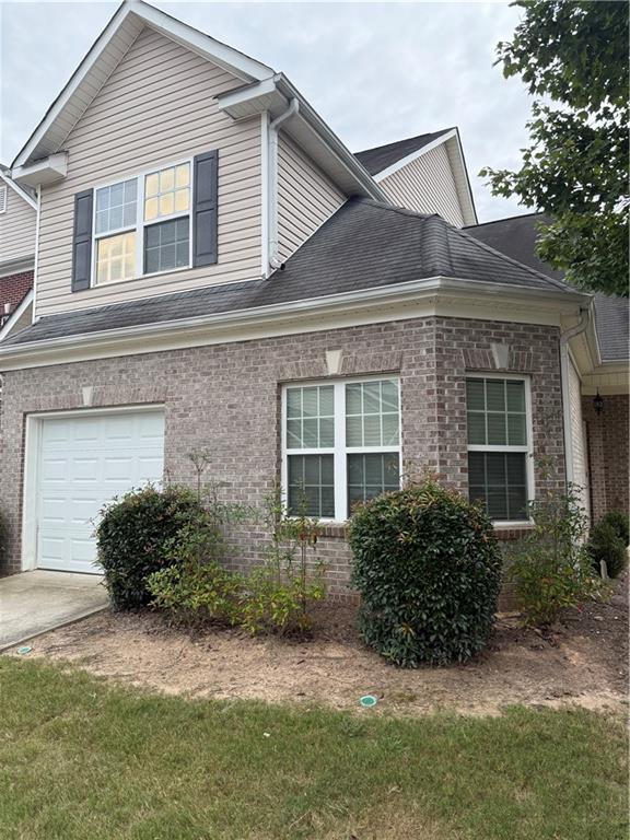 Welcome to Unit 1705 of 2555 Flats Shoals Rd, a well kept 3-bedroom, 2.5-bathroom home offering exceptional space and storage in a great Atlanta location. This 3-sided brick beauty is situated in a quiet community and boasts an abundance of features for both comfort and play. Step into the cozy family room flanked by a eat in kitchen featuring a new stainless steel refrigerator, butcher block counter top and new sink and faucet, perfect for hosting gatherings. The kitchen seamlessly flows into the family room, creating an ideal space for entertaining. Downstairs, the primary suite impresses with a spacious walk-in closet, a garden bath tub, separate shower, and double vanity. Upstairs 2 additional bedrooms with spacious closets and a bathroom to share. Outside, enjoy the partially private patio area overlooking the backyard, ideal for grilling. With fresh interior paint and its convenient location near shopping, major interstates, and Hartsfield-Jackson International Airport, this home is move-in ready and waiting for you. Don't miss this rare opportunity to own a spacious, beautifully updated property in Atlanta. Schedule your showing today!