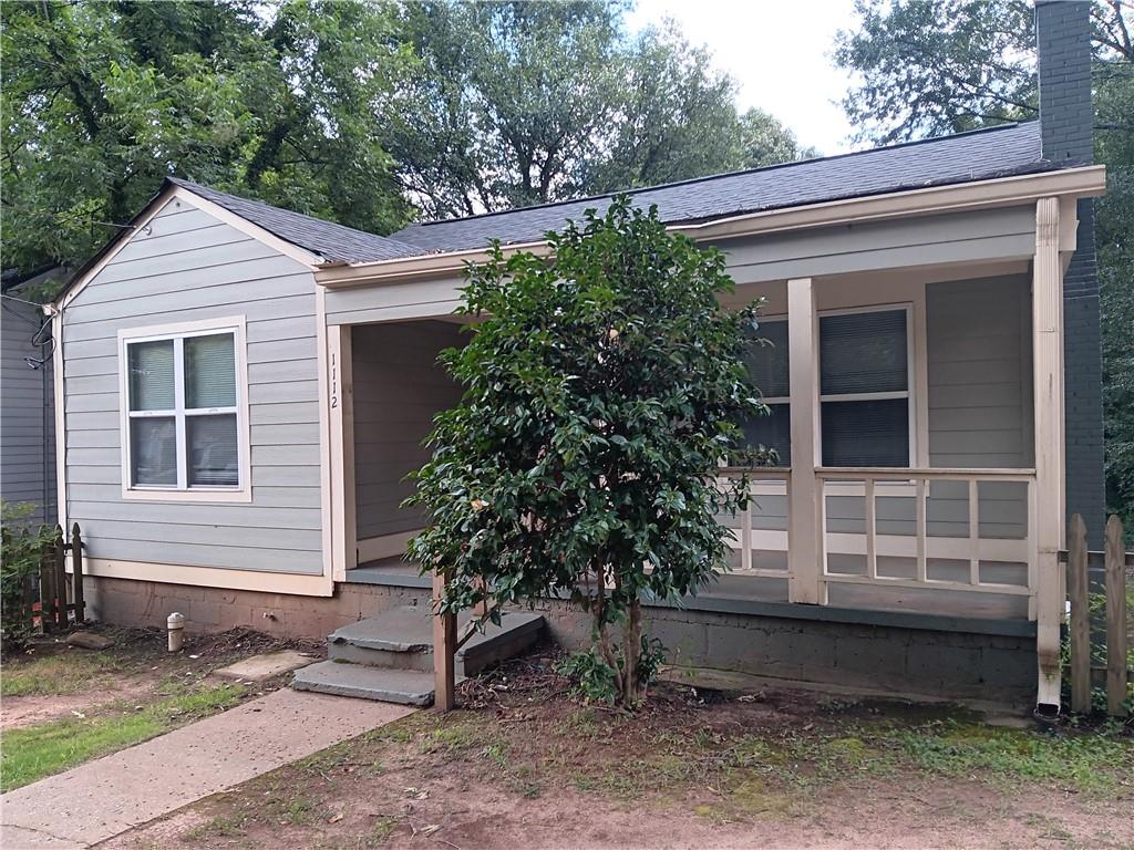 Lovely, clean apartment in Sylvan Hills so convenient to Downtown, HJI Airport, the Beltline, Midtown, MARTA station and the 75/85 Connector. Quiet street with friendly neighbors. This is an apartment in a TriPlex (2 units below occupied with quiet tenants). Fully updated a few years with new everything, offers you 2-bedrooms and 1-bath. Also has a separate dining room AND your own laundry room with W/D hookups. All electric. No Smokers, No Pets. This apartment also qualifies for Atlanta Housing if you have a 2-bedroom voucher.