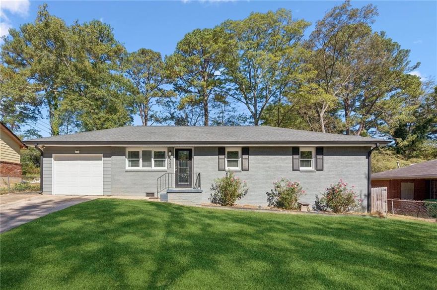 Charming Home in Prime East Atlanta Location!
Welcome to this beautiful 3BDRM, 2BATH ranch home offering a fresh, modern look and an open layout. The bright living room flows seamlessly into the updated kitchen, featuring white cabinetry, stone countertops, a stylish tile backsplash, and sleek black and silver appliances. Enjoy meals in the separate dining area or relax in the sunroom, which can easily be transformed into a home gym or a perfect space for grilling and entertaining. The spacious primary bedroom is conveniently located on the main level, and all bedrooms offer plenty of room to unwind. Outside, you’ll find a long driveway with a one-car garage, a large fenced backyard, and a shed for extra storage. Located near walking trails and parks, this home combines comfort, convenience, and a fantastic East Atlanta lifestyle! Schedule your showing today!