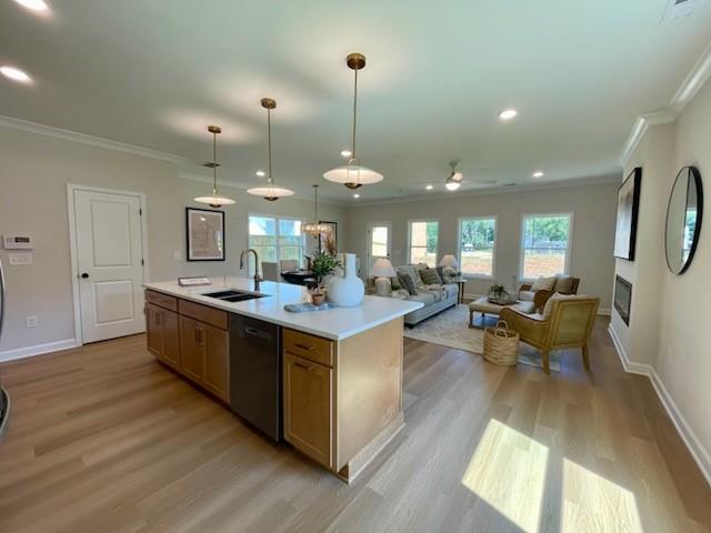Welcome to Lot 28 The Fairview U plan READY September. Where comfort meets style in a relaxed, inviting atmosphere! This home boasts 4 bedrooms, and 2.5 baths, with a gorgeous exterior that catches the eye from the moment you arrive. Inside you will find a beautiful kitchen featuring a large island perfect for entertaining The living area is warmed by an electric fireplace, creating a cozy ambiance for gatherings or quiet nights in. Hardwood stairs leads you to a cozy spacious Owner's bedroom large walk-in closet, and luxurious shower with a bench seat offering a spa like escape after a busy day. 3 additional bedrooms, 1 full bath, and the laundry room complete the upper lever. Discover the perfect blend of charm and functionality in lot 28, The Fairview U Plan where every detail is designed for modern living at its finest!.. Nice corner homesite! Great location and excellent school district. Close to shopping entertainment, 1 mile to Dupree park and 3miles to Downtown Woodstock! Call today to schedule an appointment to view our lots and plans. Come make this house your home and build equity as one of our first homeowners! Our decorated Model Home is the same floor plan! Images of home are examples of the floor plan colors and selections may vary.