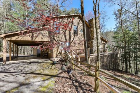 A home in Ellijay