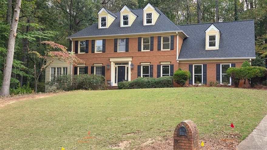 Welcome to 865 Ferncroft Ct, nestled in the prestigious Brookfield Country Club community of Roswell. This home is back on the market after substantial exterior improvements including new siding, new or rebuilt windows, and several other repairs have been made. This property also comes with a newer roof. This is more than a home—it’s an opportunity to create the lifestyle you’ve always imagined in one of North Fulton’s most sought-after neighborhoods.

You must see in person to imagine the endless possibilities! Set on over an acre of beautifully wooded land, this property offers privacy, space, and a connection to nature that’s hard to find. A peaceful creek winds through the back yard, creating a serene backdrop for morning coffee, weekend gatherings, or quiet moments of reflection.

Inside, you’ll find generous living spaces, solid construction, and endless potential.

It stands as a blank canvas—ready for your imagination. Envision designing your dream kitchen, transforming the living areas, and crafting a home that perfectly fits your lifestyle.
Outside, enjoy the tree-lined streets and resort-style amenities that make Brookfield Country Club so special. Golf, tennis, swim, and social events are just moments away, with Roswell’s top rated schools, shops, and restaurants conveniently nearby.

Don’t miss this chance to reimagine a classic home on one of Brookfield’s most desirable lots. With its natural beauty, ideal location, and endless possibilities, 865 Ferncroft Ct is where your next chapter begins.

Purchase as is and update interior with your own design ideas and personal touch.  Or secure the services of the  seasoned design/builder to complete your project as per your specifications!