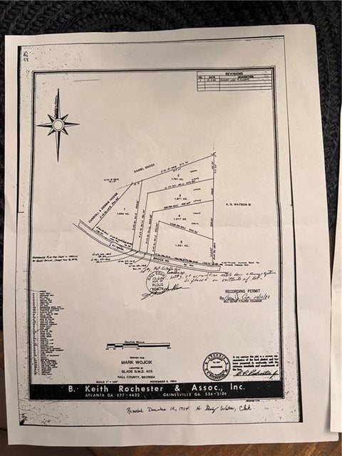 Vacant Land For Sale - 3537 Brock Road<br/> Gainesville, GA 30507