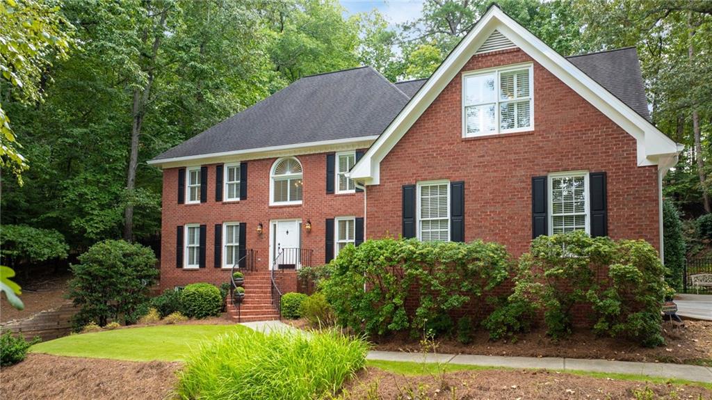 Discover the warmth and comfort of this all-brick residence in sought-after River Mansions, where every detail says “home.” With 4 spacious bedrooms, 3 full baths, and a finished basement, this property offers both room to spread out and spaces designed for connection. A main-level bedroom and bath provide flexibility for guests who prefer single-level living, while the open layout makes everyday living and entertaining effortless. Step outside through double French doors to a private, fenced backyard that’s a true extension of the living space— peaceful, level, and perfect for gatherings or quiet evenings. Set on a large lot, this home also includes a 3-car garage, offering plenty of storage and convenience. Less than ¼ mile from Berkeley Lake, you’ll have the option to join the HOA and enjoy boating, paddle boarding, fishing, and vibrant community events throughout the year. More than just a house, this is a place where lasting memories are made.