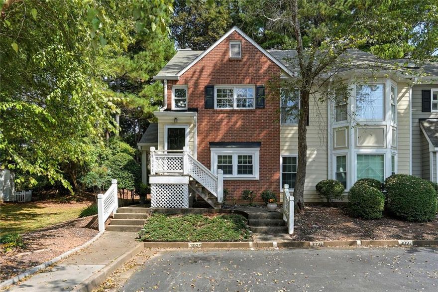 Discover unbeatable value in an incredible location just minutes from Avalon, downtown Alpharetta, and Halcyon. This top-floor end unit is full of natural light, accompanied by soaring vaulted ceilings, creating a bright, airy feel with no one above you. Step onto your private balcony off of the living area and enjoy a peaceful treetop view that offers the perfect amount of privacy. Work from home or share your space in this 2 bedroom, 2 bathroom home.  Lucky you, this condo has 2 designated parking spaces too. Enjoy an updated kitchen with a stylish new backsplash, sleek new kitchen counters, and refreshed cabinetry.
The community itself is designed for any lifestyle you desire with a swimming pool, tennis courts, and dog-walking areas just a short stroll away. You’ll also love the easy access to the Greenway trails, nearby parks, and highly rated schools.
With easy access to GA-400, dining, shopping, groceries, and entertainment at your fingertips, this home puts you at the center of everything Alpharetta has to offer.
Seller has a home warranty on the home with Choice Home Warranty through 7/6/2027.