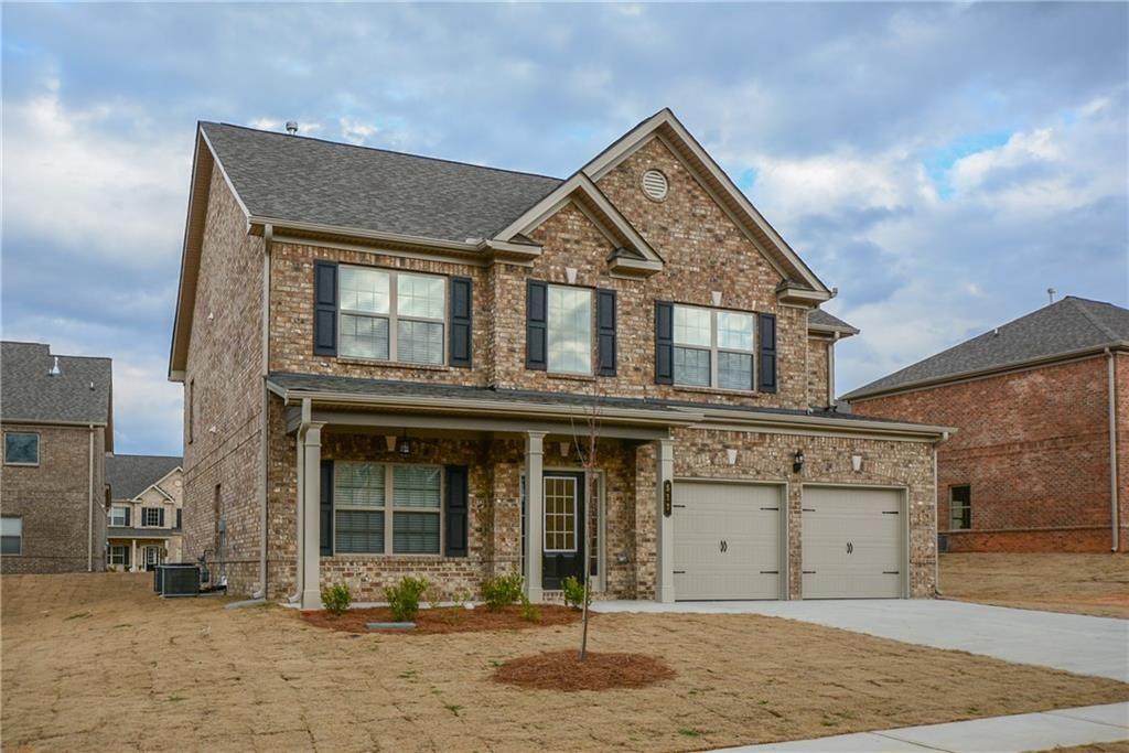 Beautiful neighborhood with playground in the highly sought after home in city of Loganville, with a highly accredited school district! Gorgeous two story home with a layout downstairs that allows for great flow & entertaining, family room with fireplace open to large kitchen area with island, lots of cabinet/counter space, double pantry, granite, & sunshine! Over Size Master has sitting area, oversized closet, huge bathroom. Private backyard. The application fee $47 per person is not refundable.