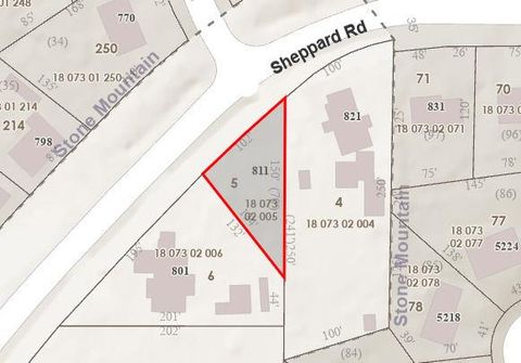 Vacant Land For Sale - 811 Sheppard Road<br/> Stone Mountain, GA 30083