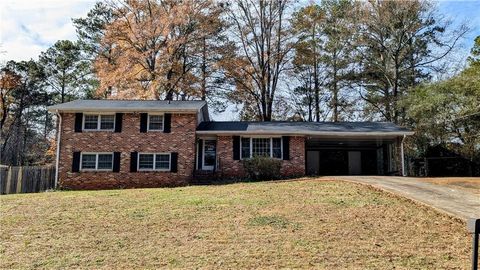 A home in Stone Mountain