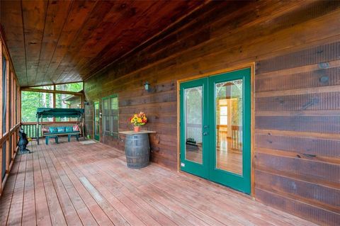 A home in Ellijay