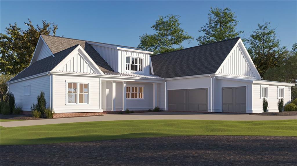 Beautiful NEW development by renowned local builder Steve Casey Homes just north of Highway 20 in south Ball Ground, close to Canton. Total of 8 lots, each at least 2 acres. Primary bedrooms on main, 3-car garages, customizable floor plans, affordable pricing. This exciting floor plan is a proven favorite, featuring open living spaces and amazing covered outdoor patios. The gourmet kitchen is a highlight, with 3 sides of cabinets, a huge center island and large walk-in pantry. The family room/ dining room spaces are bright and open, with a raised ceiling adding wow factor  The primary bedroom is conveniently located on the main level, and features a luxurious ensuite bath with soaking tub, stepless shower and large walk-in closet. Two additional bedrooms, one with private ensuite bath and the other with an adjacent full bath, are thoughtfully located at the opposite side of the house, away from the primary bedroom. Double doors lead from the family room to an extraordinary covered outdoor living space with ample room for seating and dining. A cozy fireplace makes this a warm and welcoming retreat. A mud room with built-in bench and cubbies, a laundry room with a sink, and a command center with desk complete the main floor spaces. Upstairs you'll find an additional bedroom with full bath, also doubling as a private home office if so desired. A TV room and storage room are also located on the second floor. Three car garage is included in the purchase price. Make your own selections. Customizable floor plans.