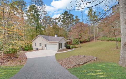 A home in Dahlonega