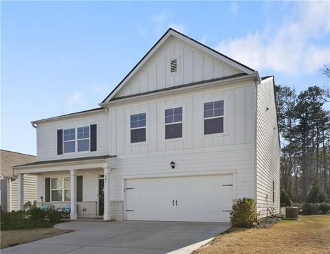 A home in Dawsonville