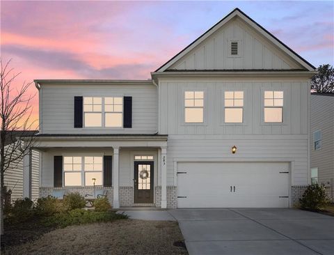 A home in Dawsonville